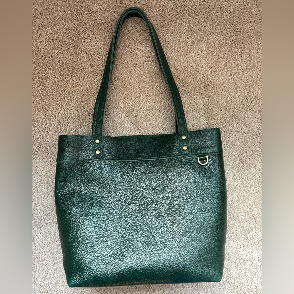 Portland Leather Goods Montana Tote in Forest